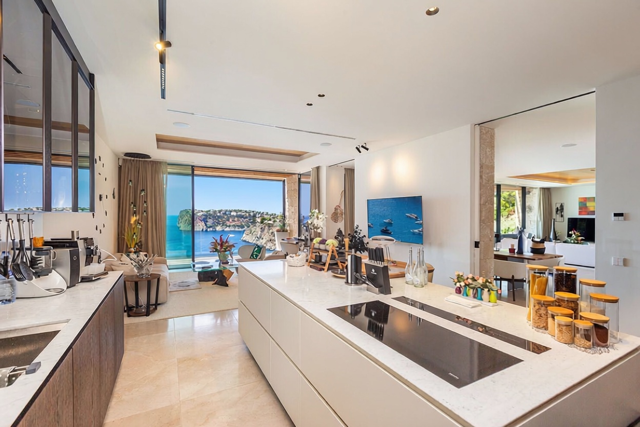 Chalet con acceso directo a playa en Andratx — Cocina