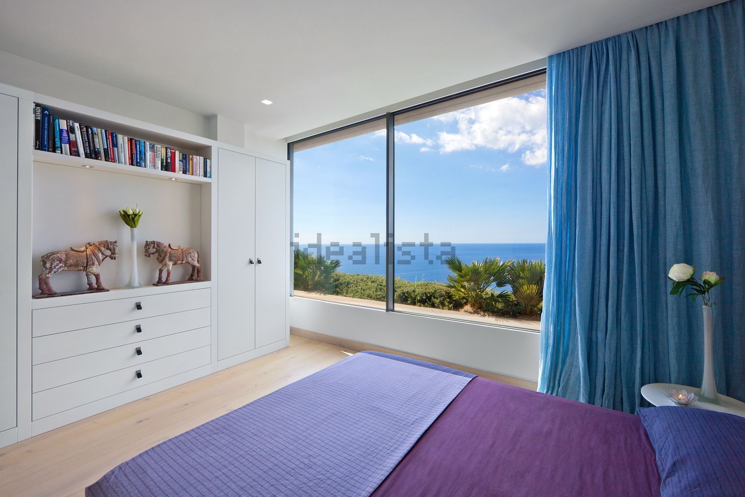 Chalet avec accès direct à la plage à Andratx — Chambre
