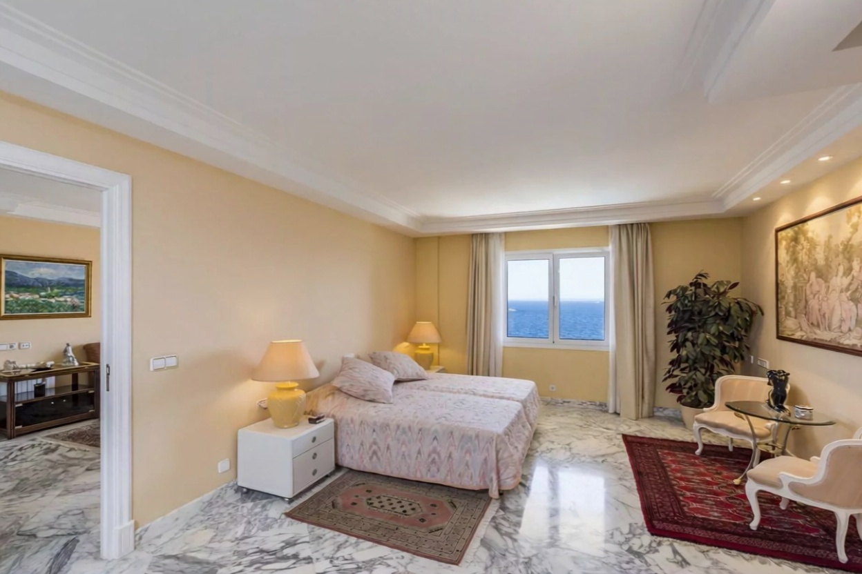 Chalet mit direkter Strandzugang in Calvià — Schlafzimmer