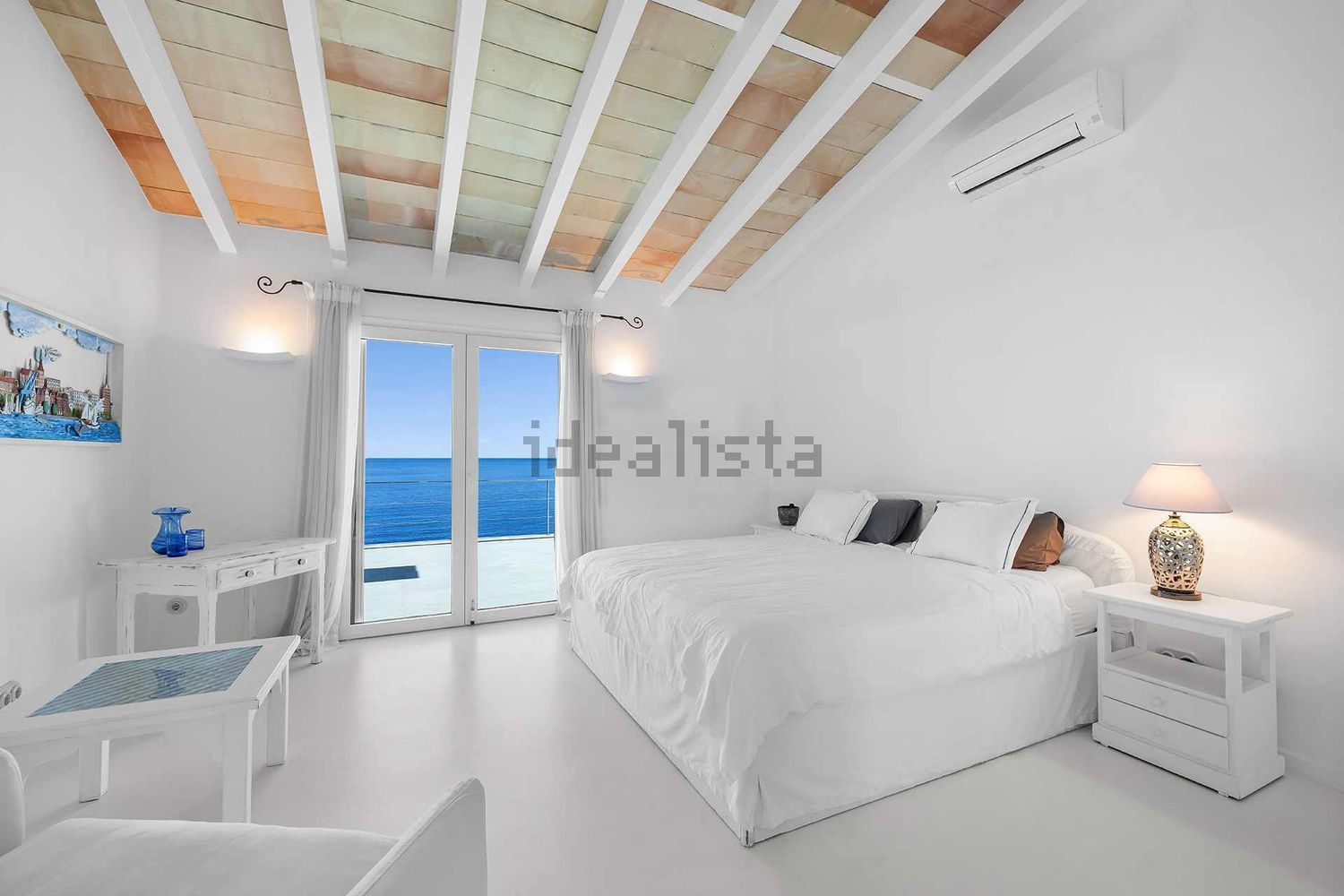 Chalet avec accès direct à la plage à Andratx — Chambre