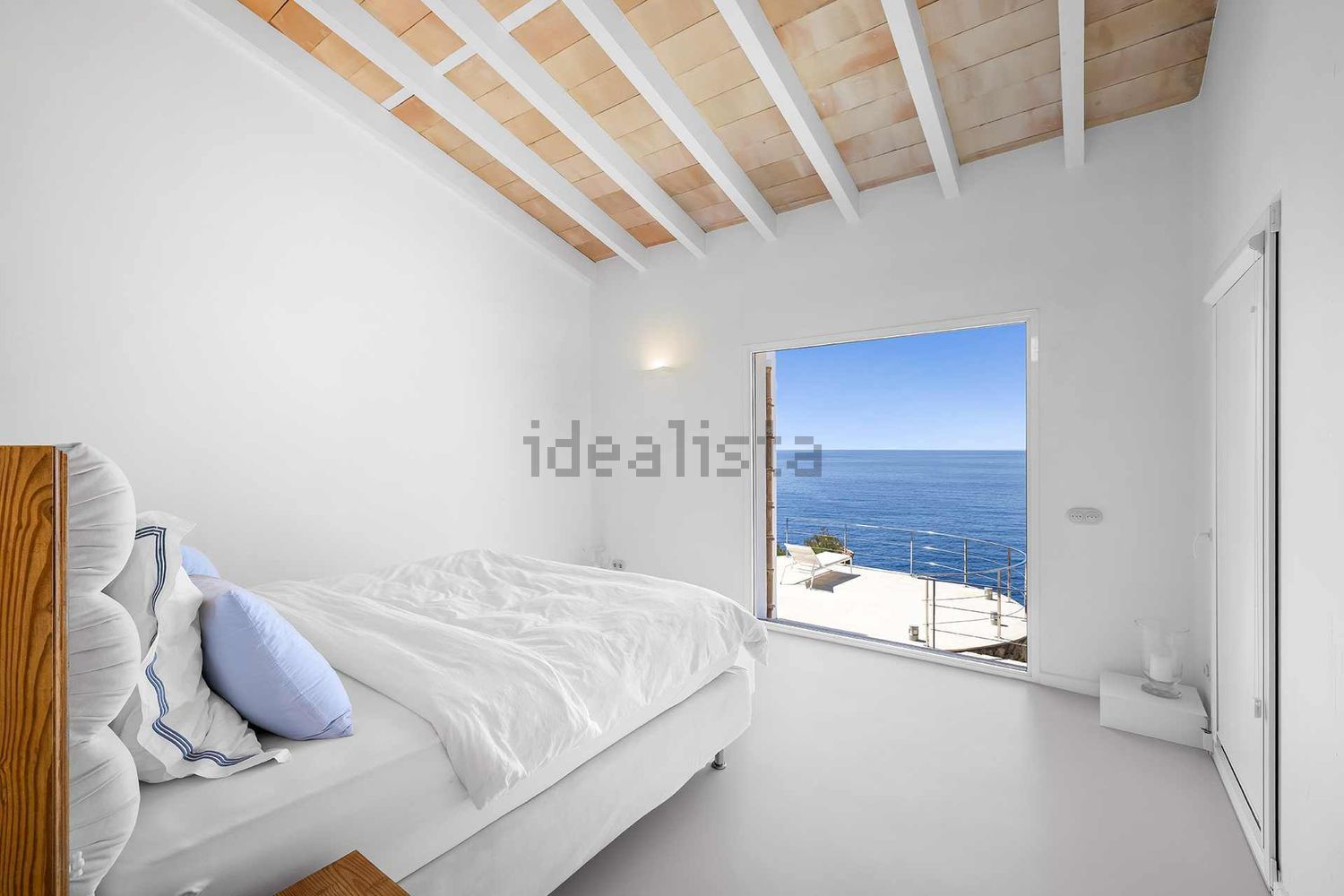 Chalet avec accès direct à la plage à Andratx — Chambre