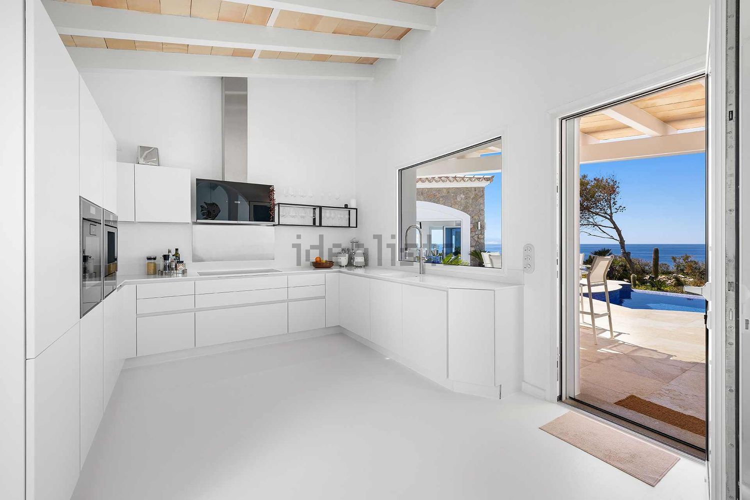 Chalet avec accès direct à la plage à Andratx — Cuisine