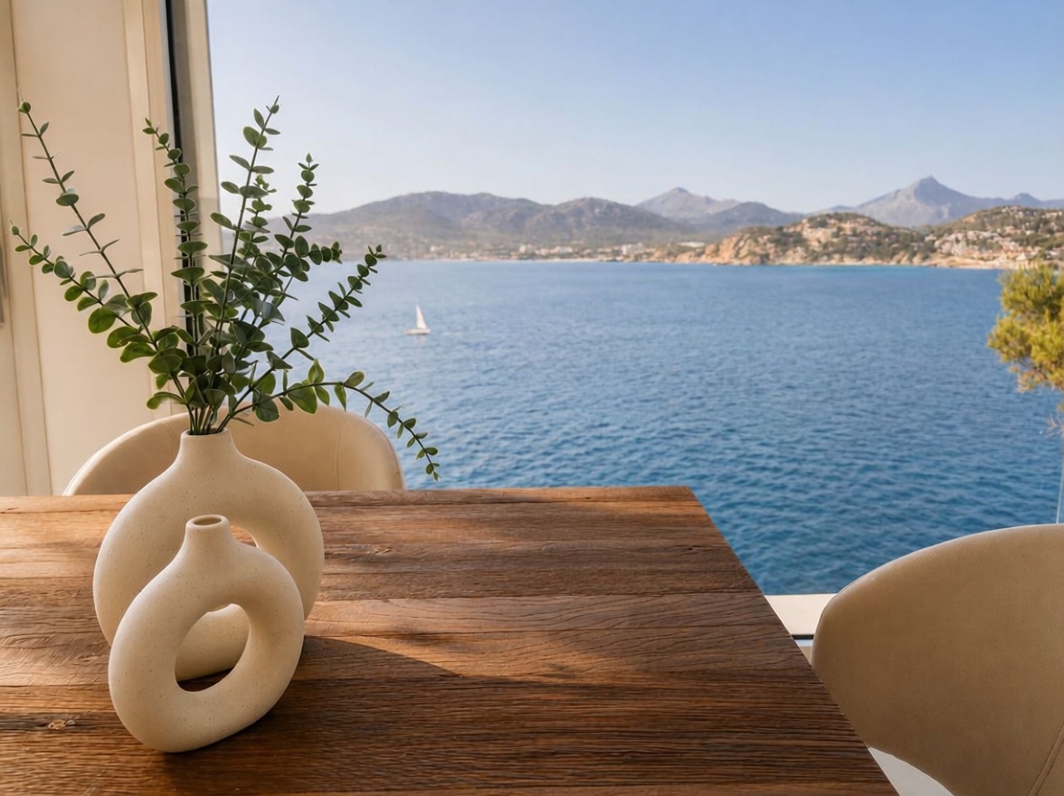 Chalet com acesso direto à praia em Calvià — Vista mar