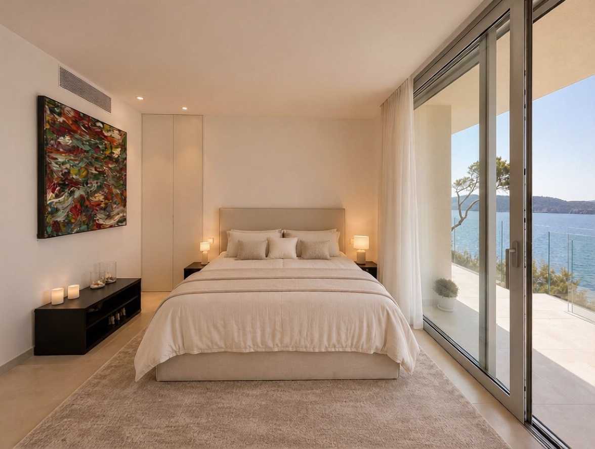 Chalet com acesso direto à praia em Calvià — Quarto