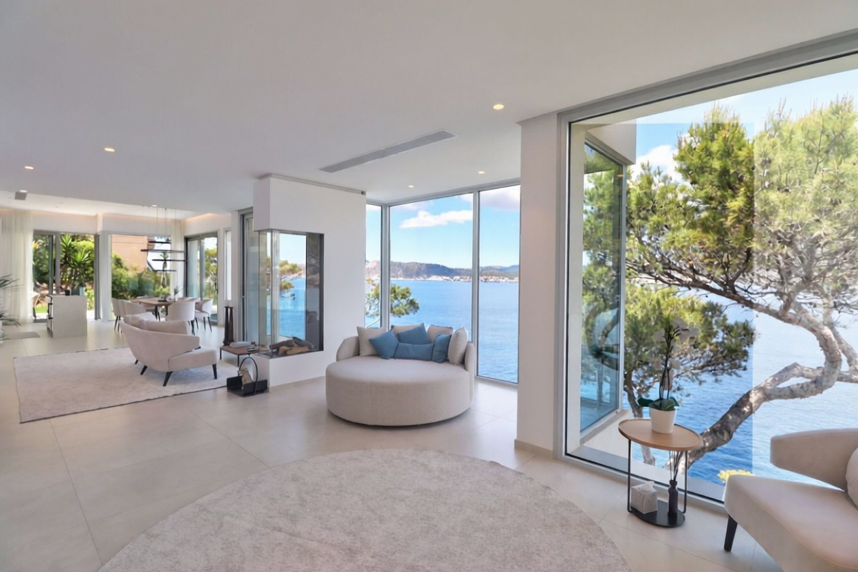 Chalet com acesso direto à praia em Calvià — Sala