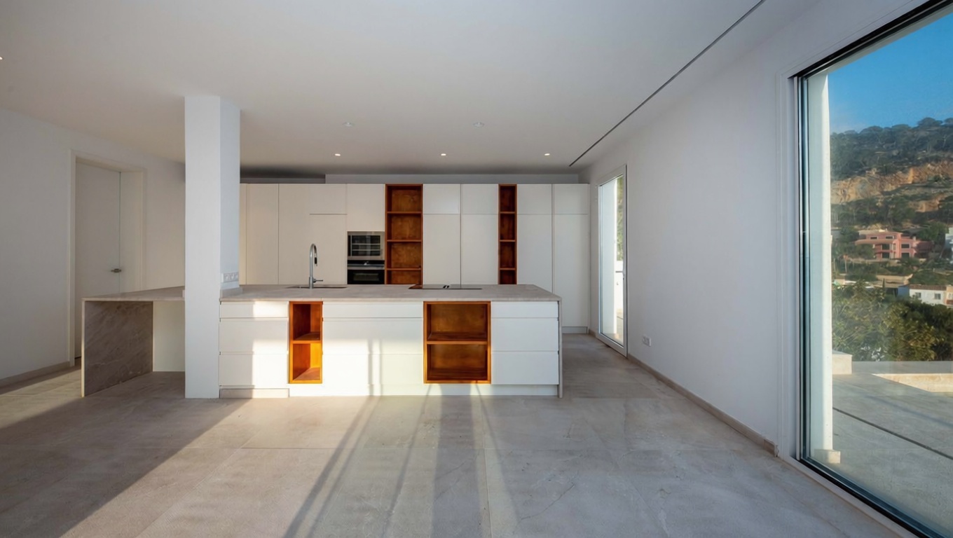 Chalet con acceso directo a playa en Andratx — Cocina