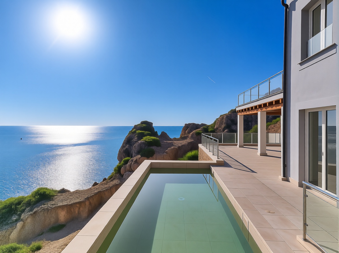 Chalet with direct beach access in Andratx