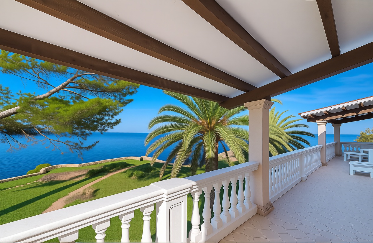 Chalet with direct beach access in Mallorca, Balears (Illes)