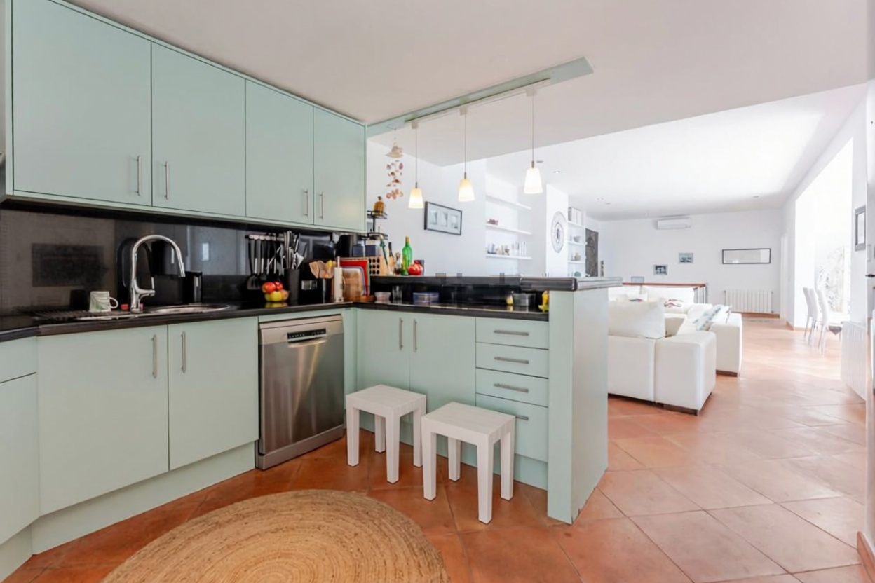 Chalet with direct beach access in Capdepera — Kitchen