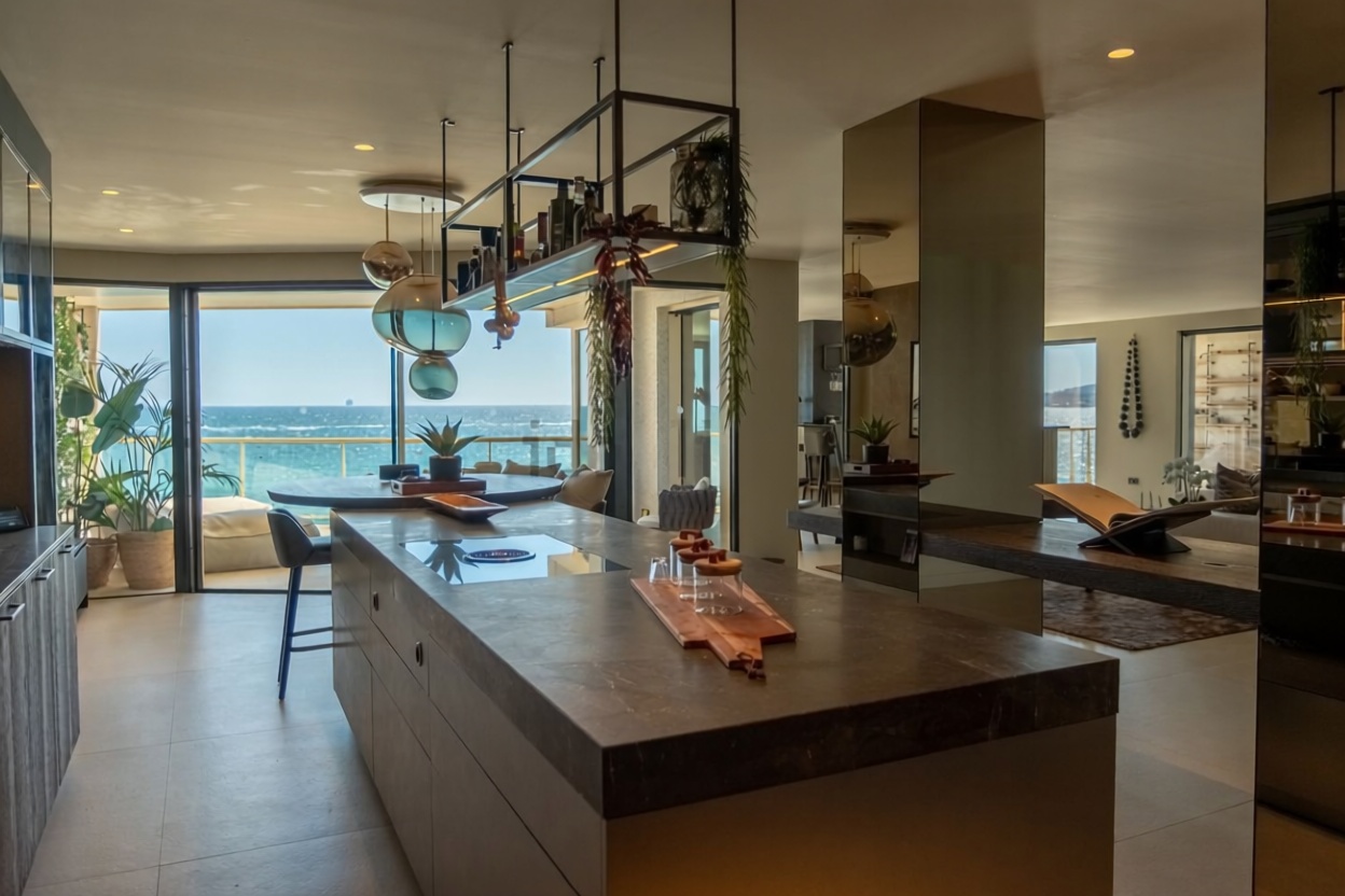 Beachfront flat in Palma de Mallorca — Kitchen