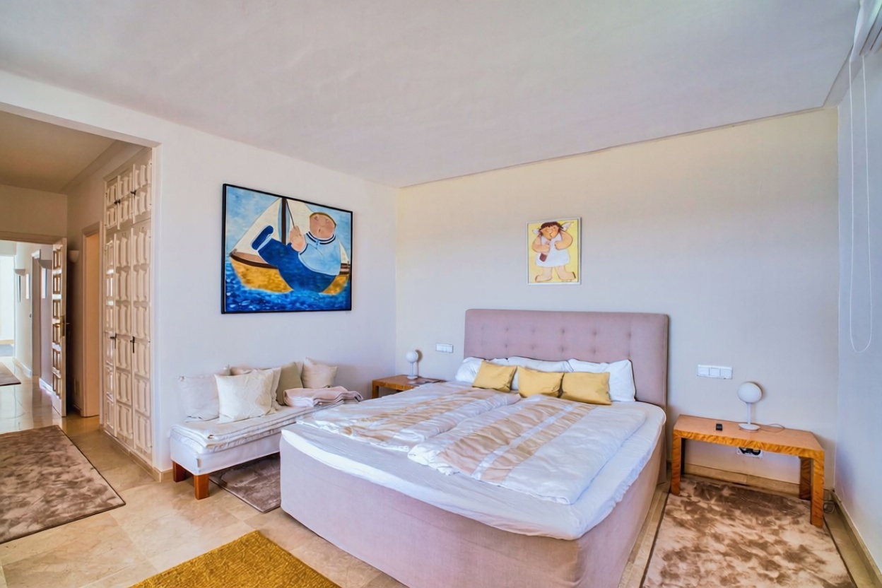 Chalet avec accès direct à la plage à Manacor — Chambre