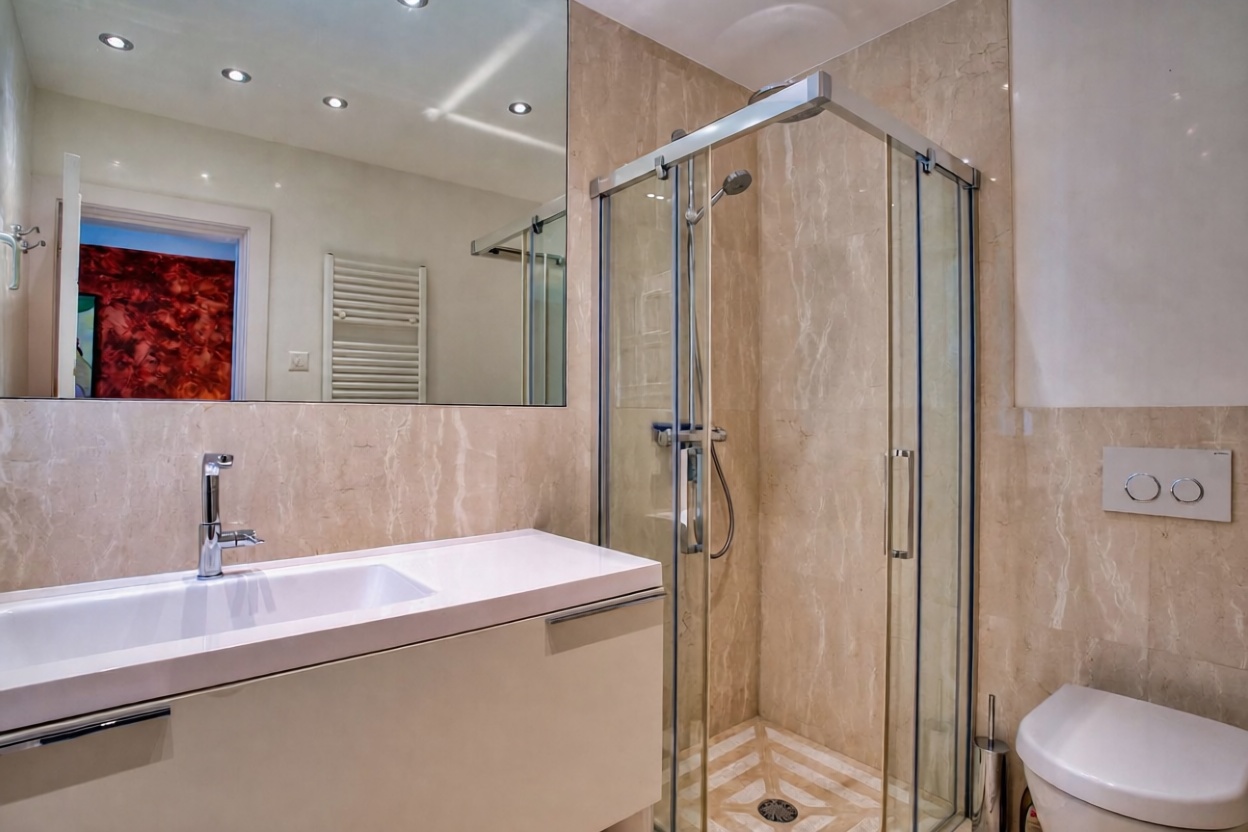 Chalet avec accès direct à la plage à Manacor — Sanitaires
