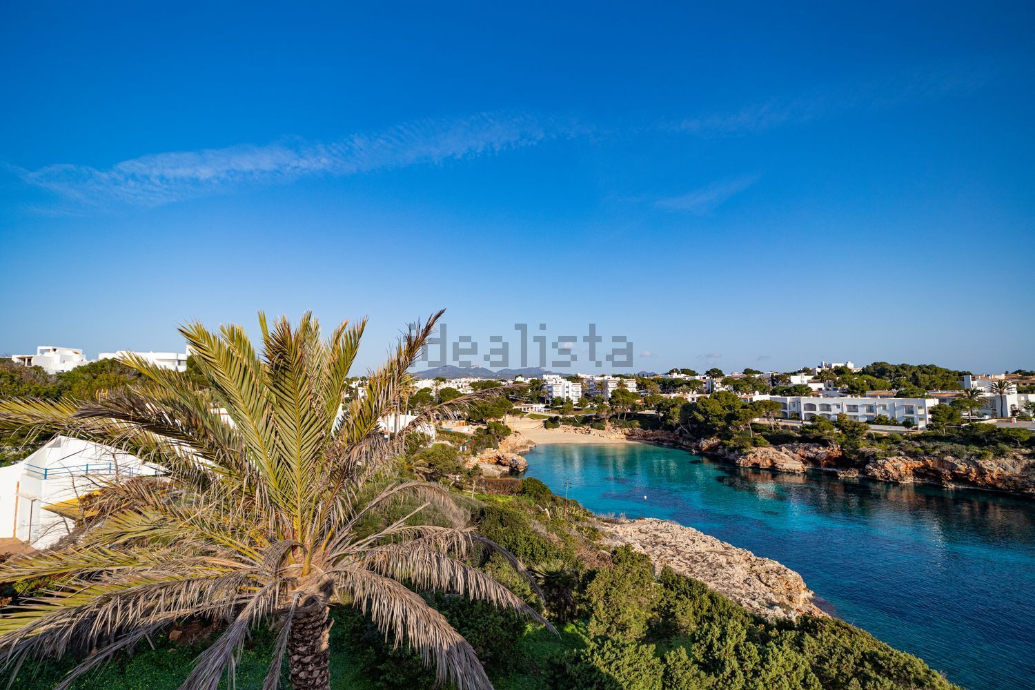 Chalet with direct beach access in Santanyí — Sea view