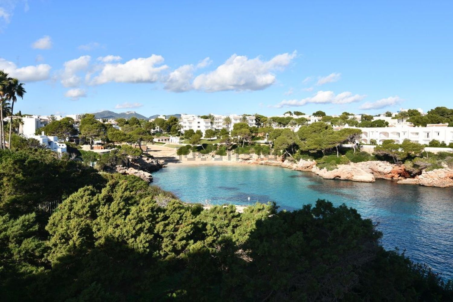 Chalet with direct beach access in Santanyí — Sea view