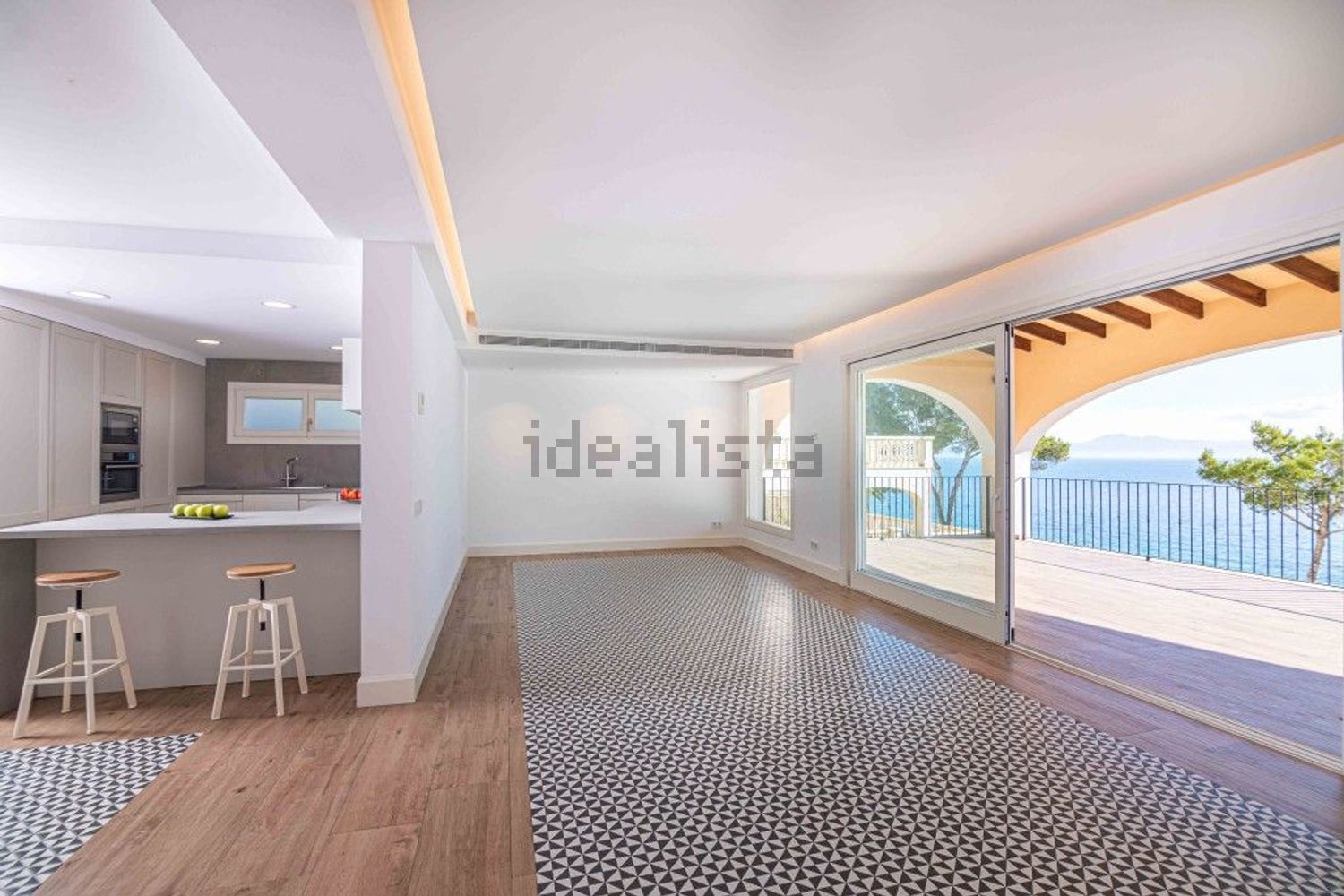Chalet con acceso directo a playa en Alcúdia — Salón