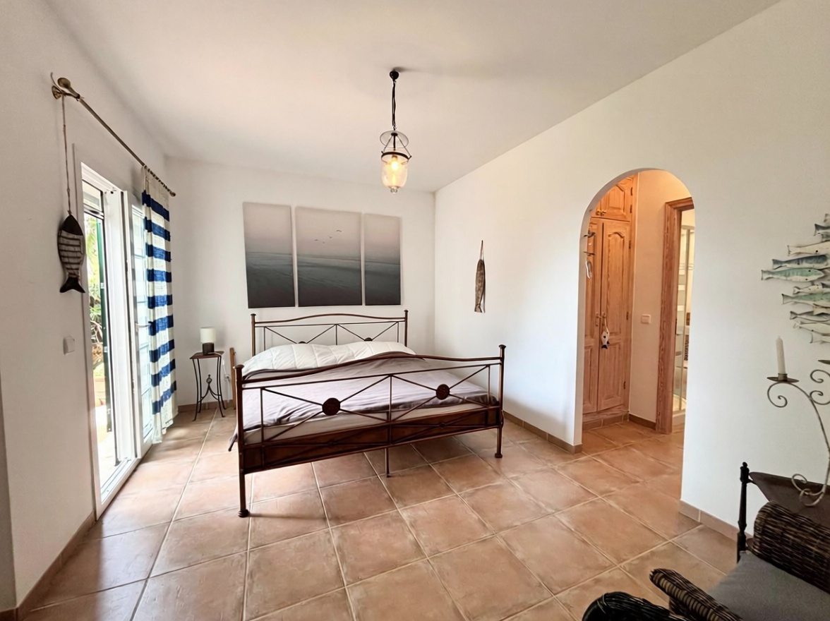 Chalet mit direkter Strandzugang in Llucmajor — Schlafzimmer