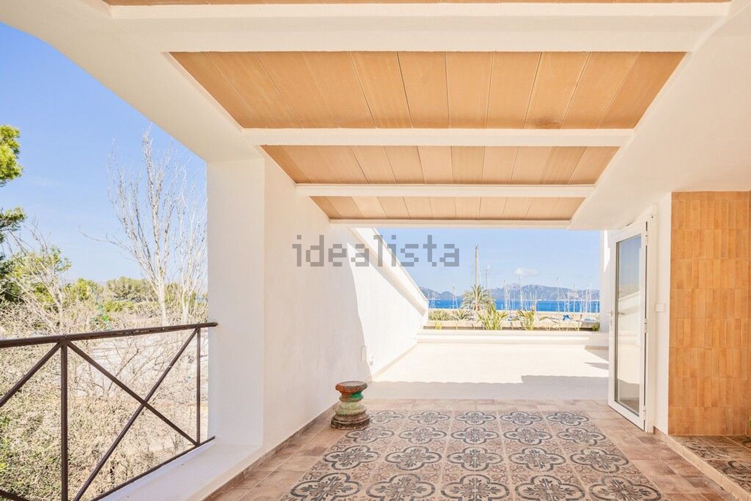 Chalet con acceso directo a playa en Alcúdia — Terraza mar