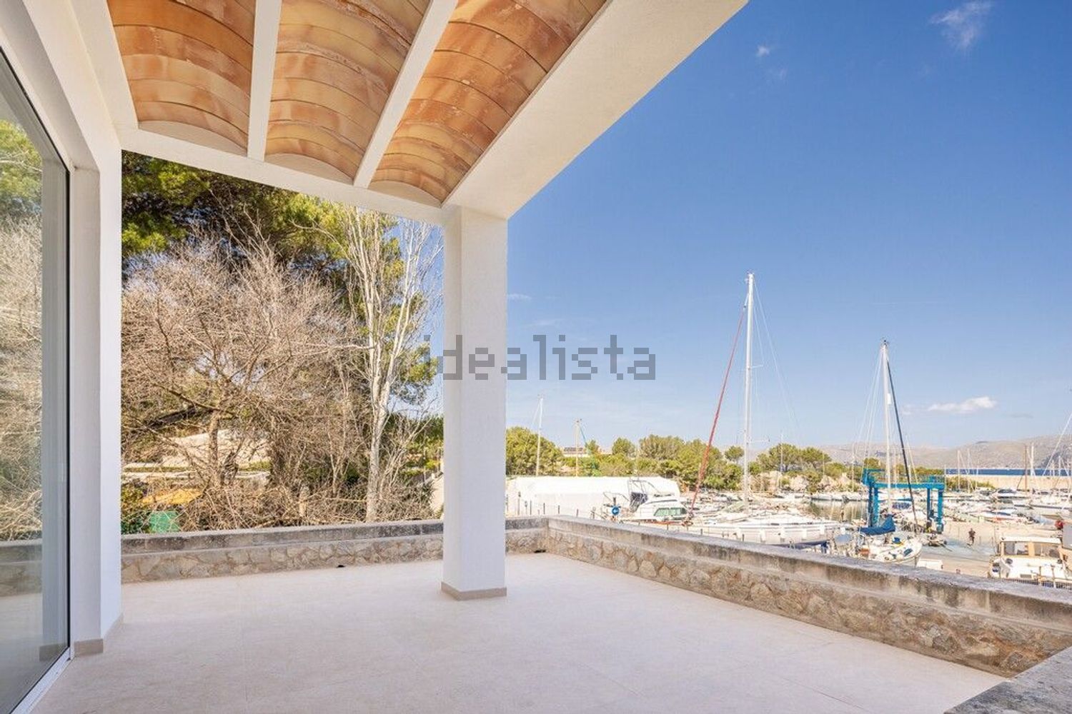 Chalet con acceso directo a playa en Alcúdia — Terraza mar