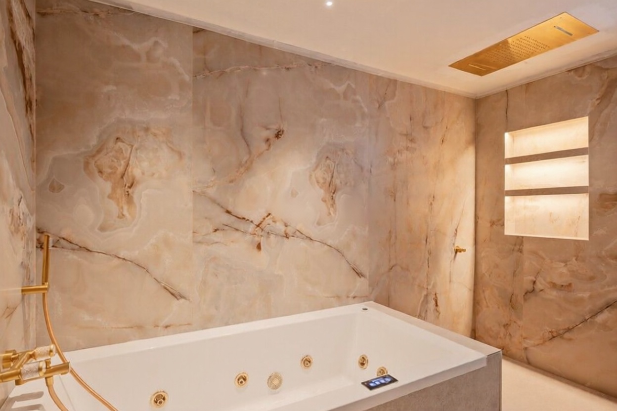 Chalet with direct beach access in Alcúdia — Bathroom