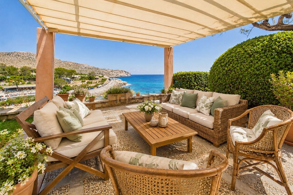 Chalet with direct beach access in Pollença
