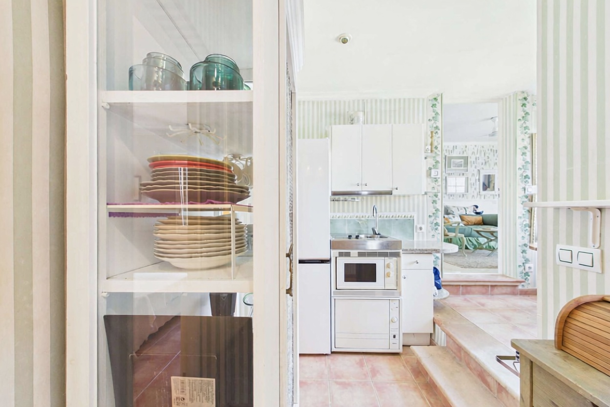 Chalet with direct beach access in Pollença — Kitchen