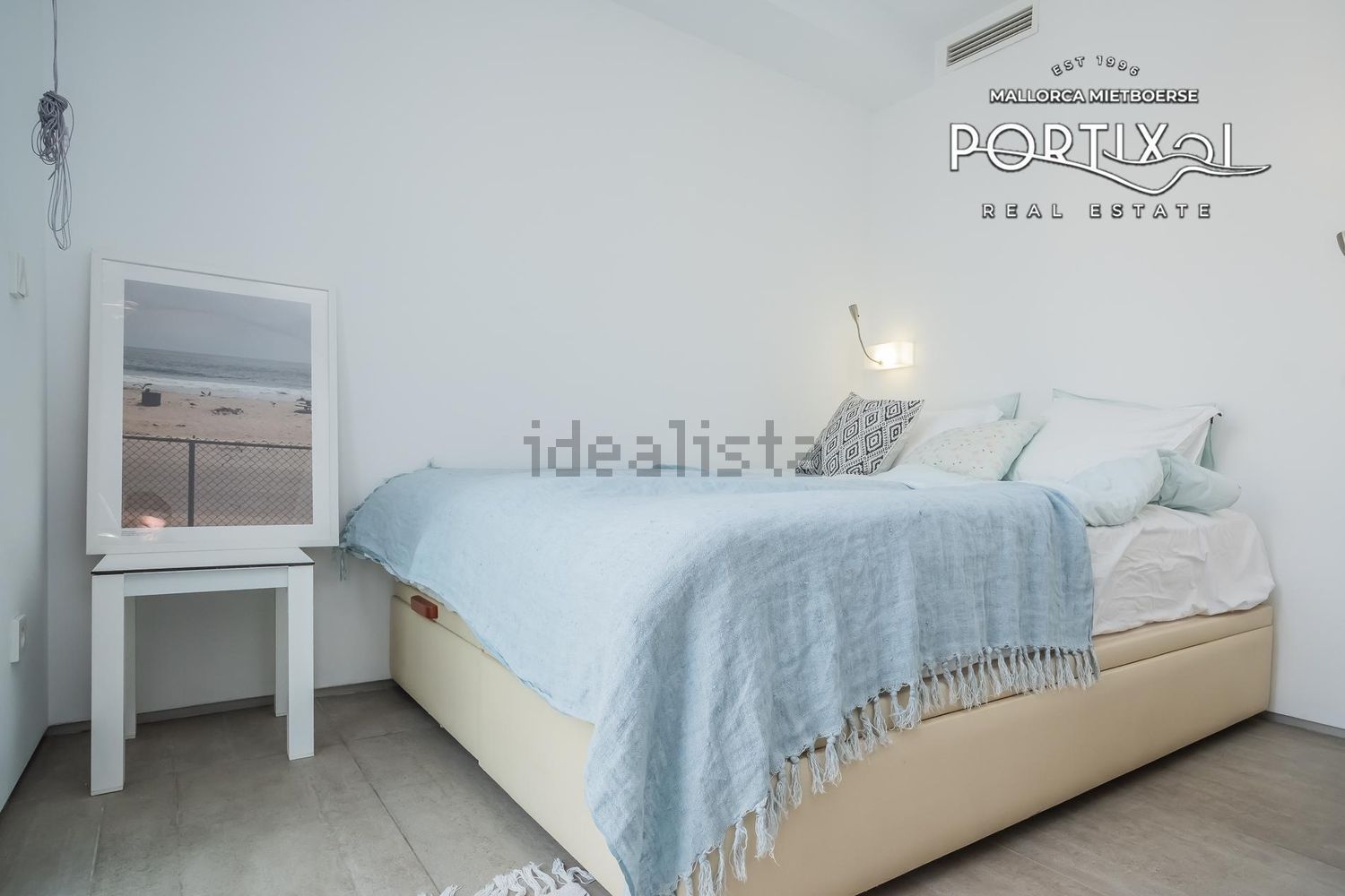 Шале с прямой выход на пляж в Palma de Mallorca — Спальня