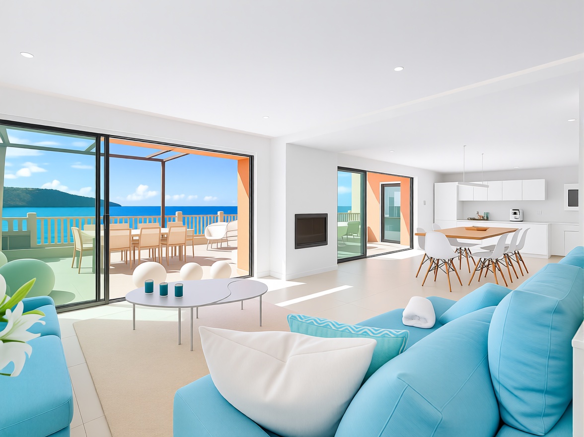 Duplex in erste Strandlinie in Calvià — Wohnzimmer