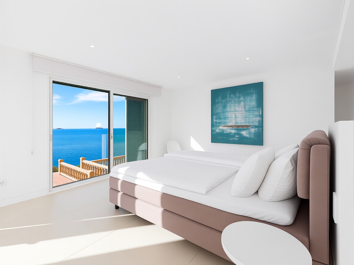 Duplex in erste Strandlinie in Calvià — Schlafzimmer