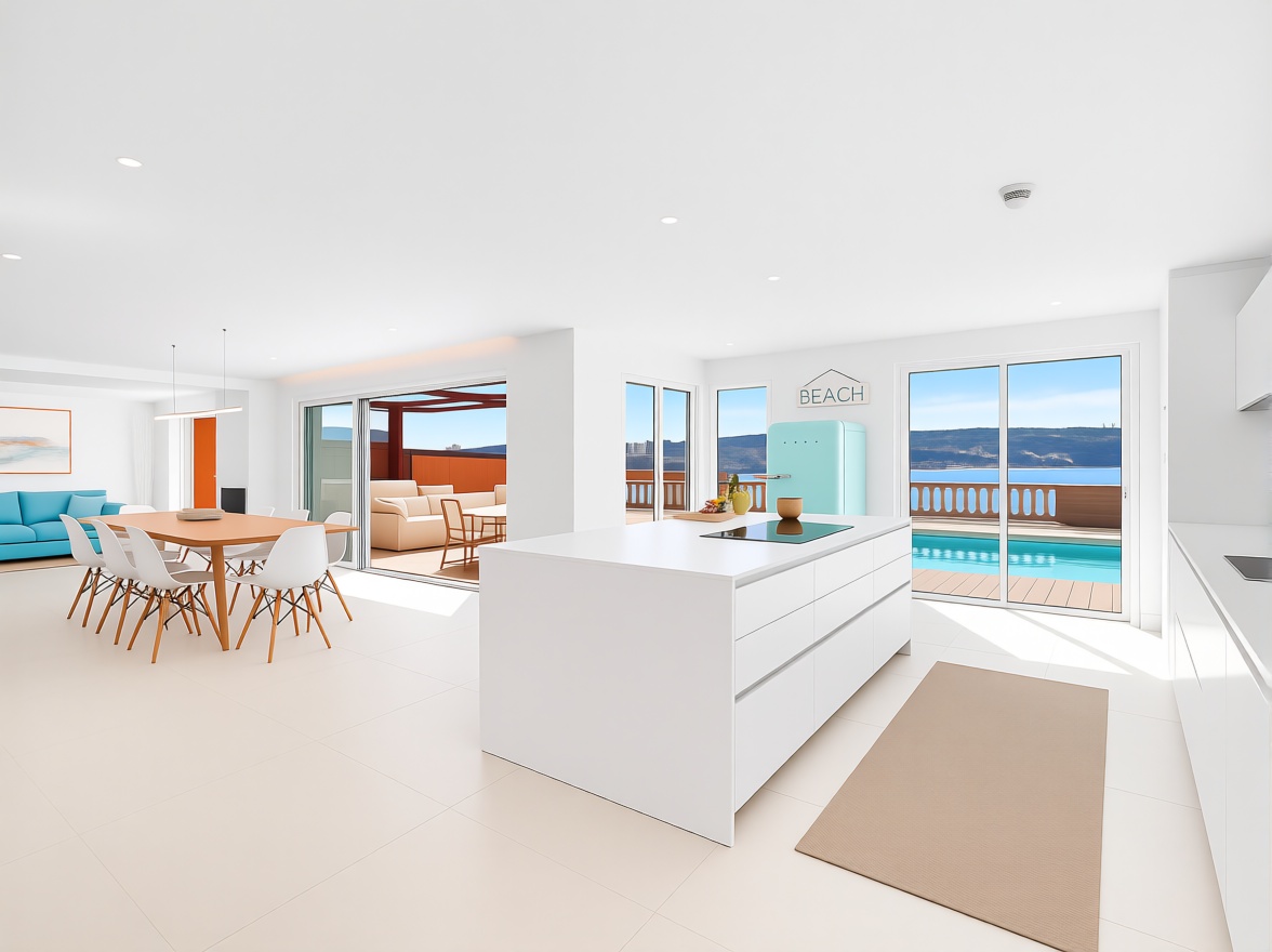 Duplex in erste Strandlinie in Calvià — Küche