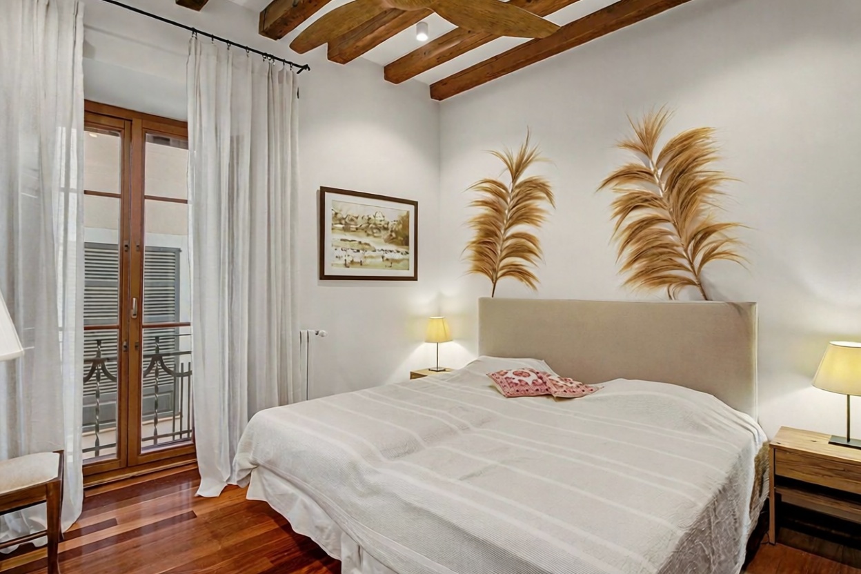 Beachfront flat in Antigua — Bedroom
