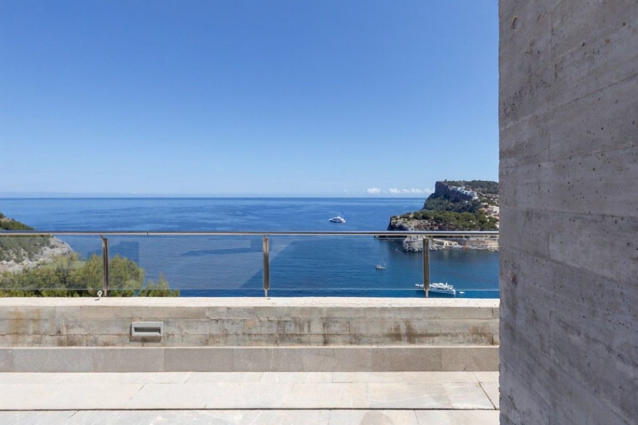 Chalet com acesso direto à praia em Soller — Terraço mar