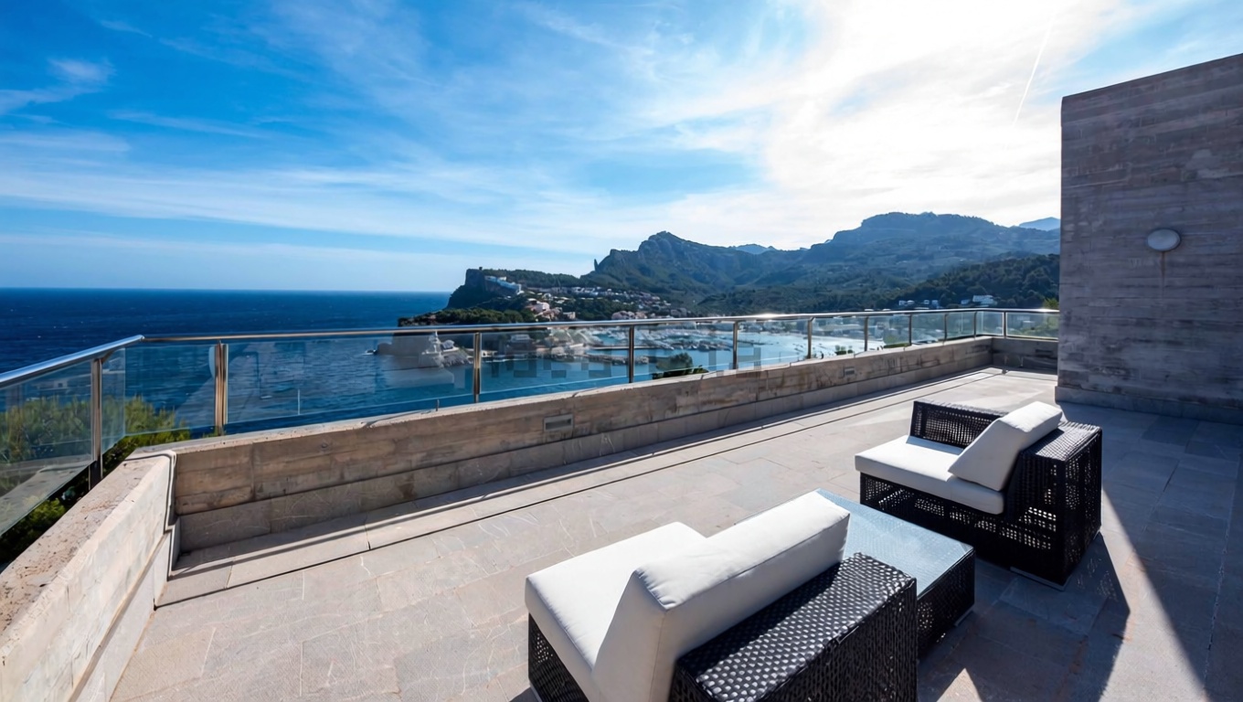 Chalet with direct beach access in Mallorca, Balears (Illes)