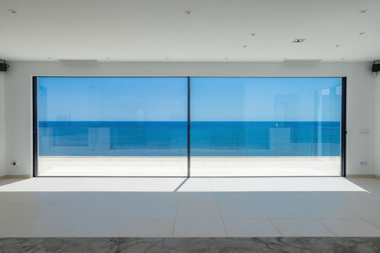 Chalet mit direkter Strandzugang in Manacor — Wohnzimmer