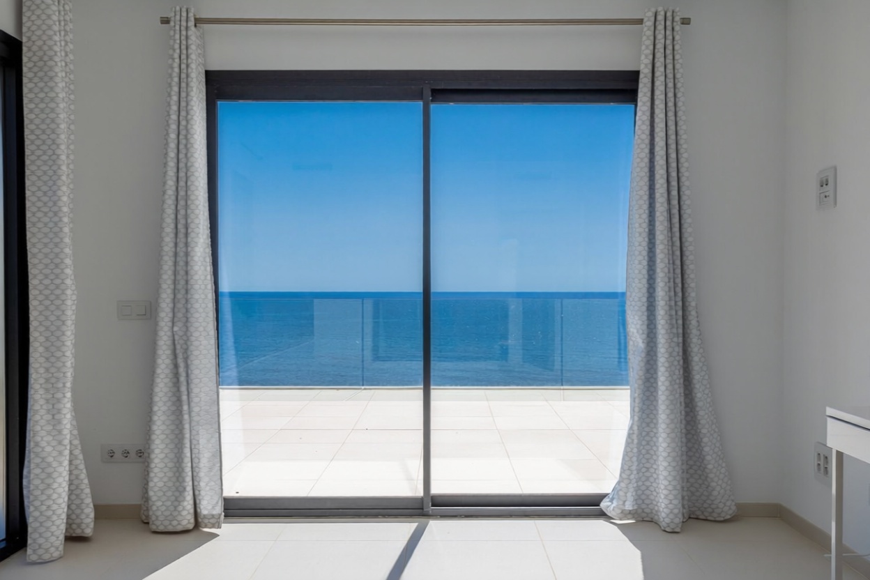 Chalet mit direkter Strandzugang in Manacor — Schlafzimmer