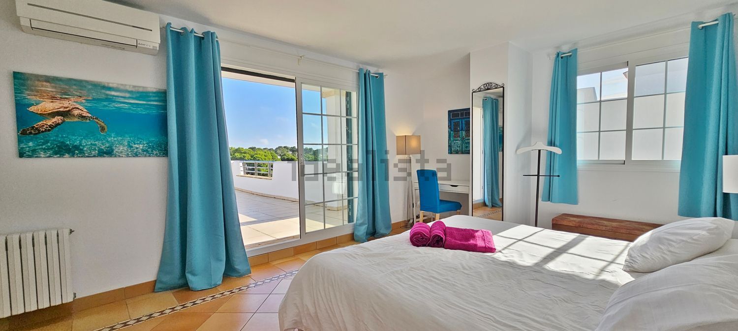 Chalet with direct beach access in Santanyí — Bedroom