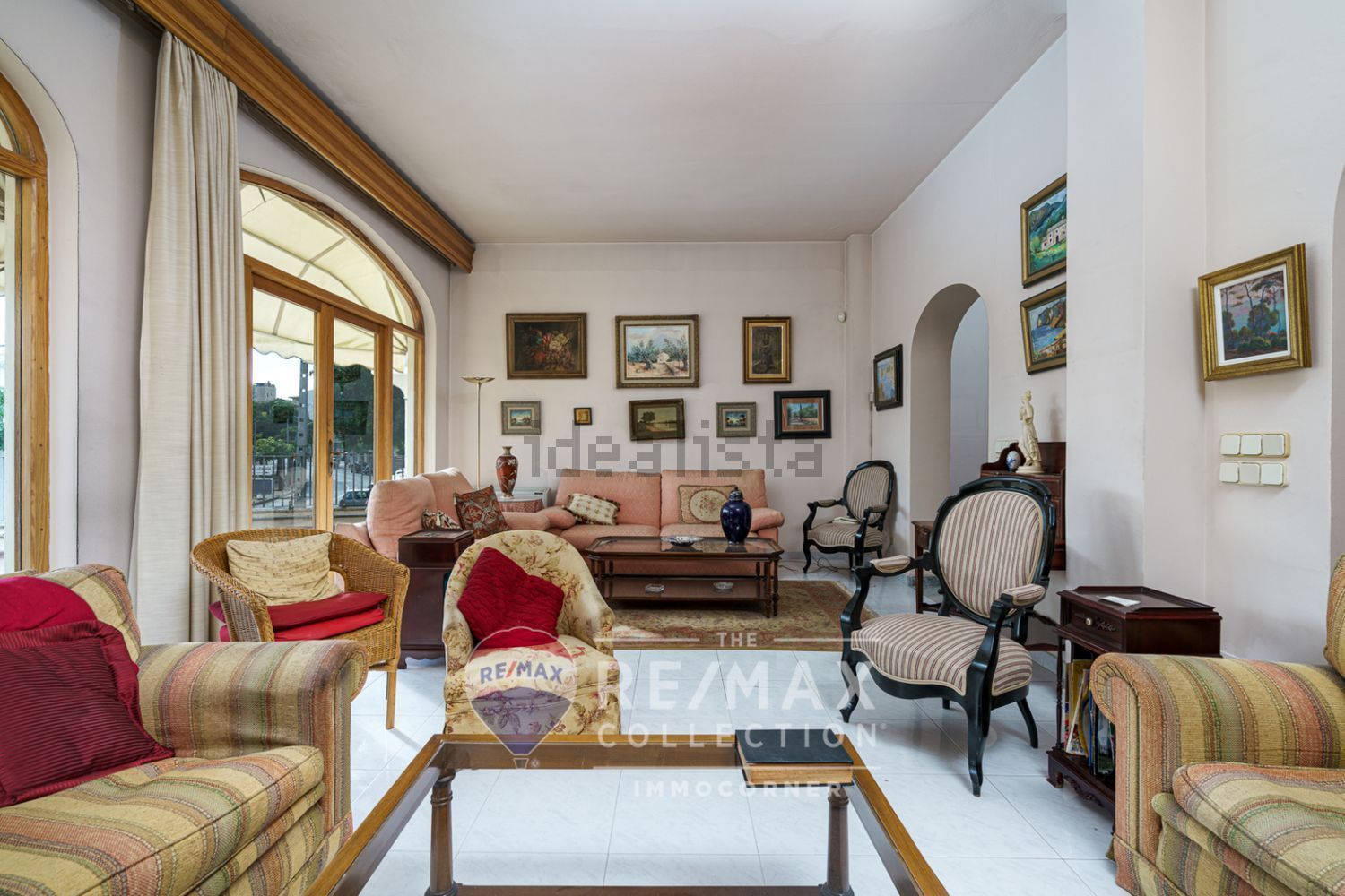Chalet with direct beach access in Palma de Mallorca — Living room