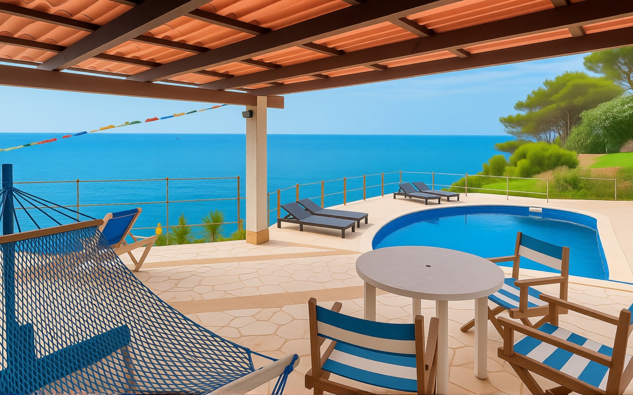 Chalet with direct beach access in Llucmajor