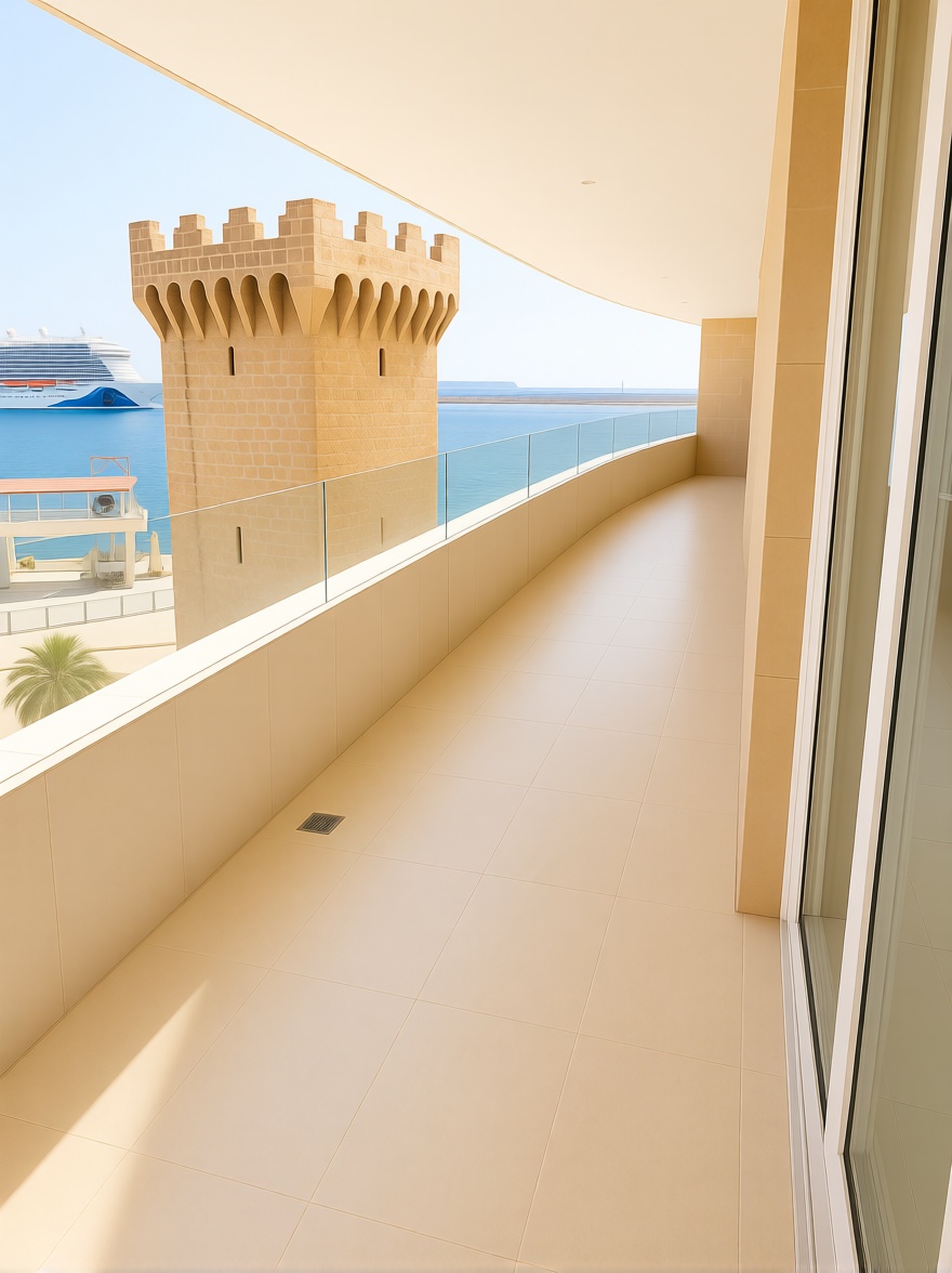 Beachfront flat in Portbou