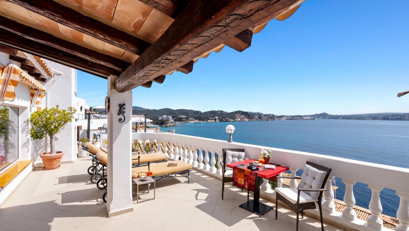 Chalet with direct beach access in Calvià