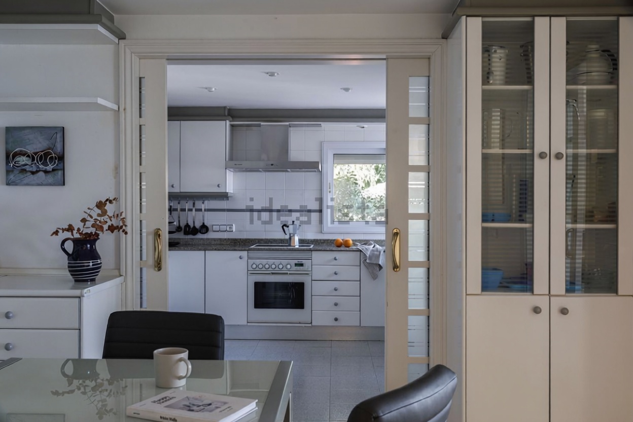 Chalet mit direkter Strandzugang in Llucmajor — Küche