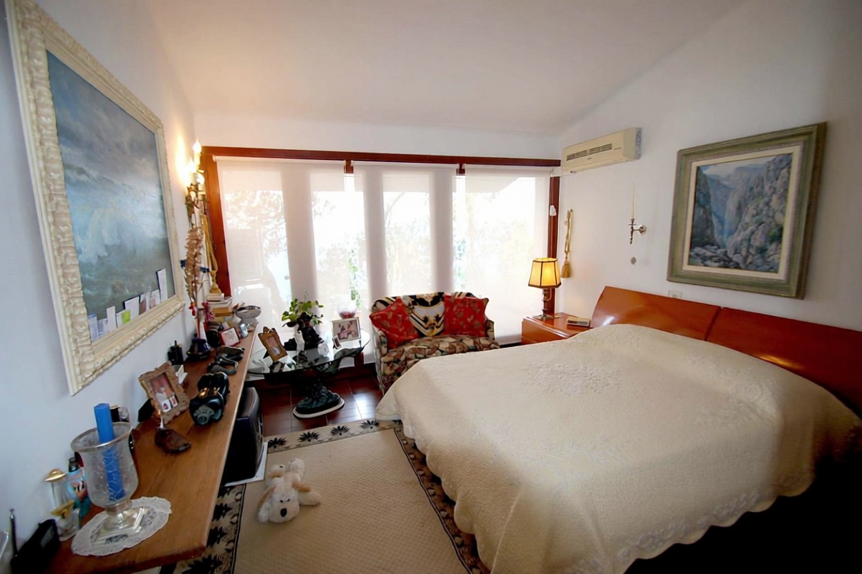 Chalet mit direkter Strandzugang in Llucmajor — Schlafzimmer