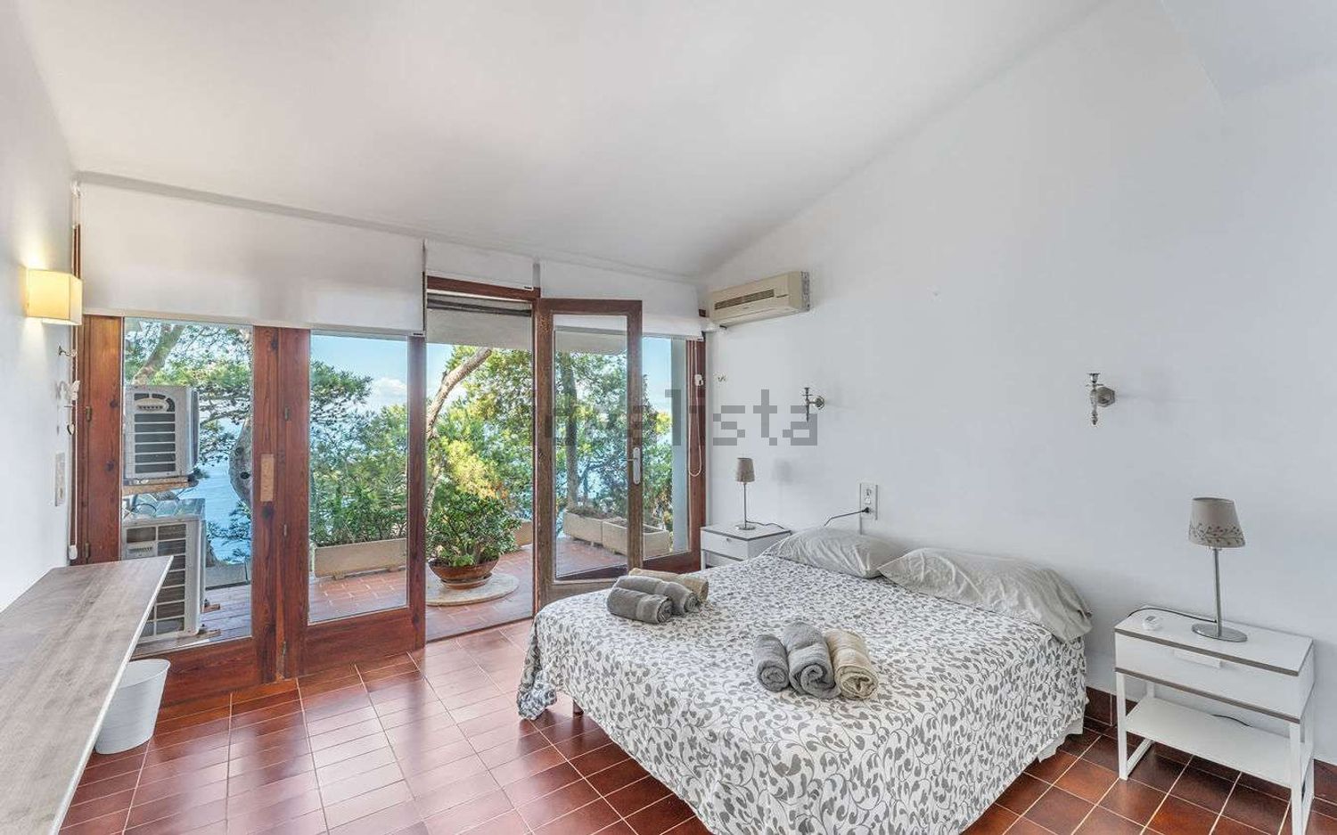 Chalet com acesso direto à praia em Llucmajor — Quarto