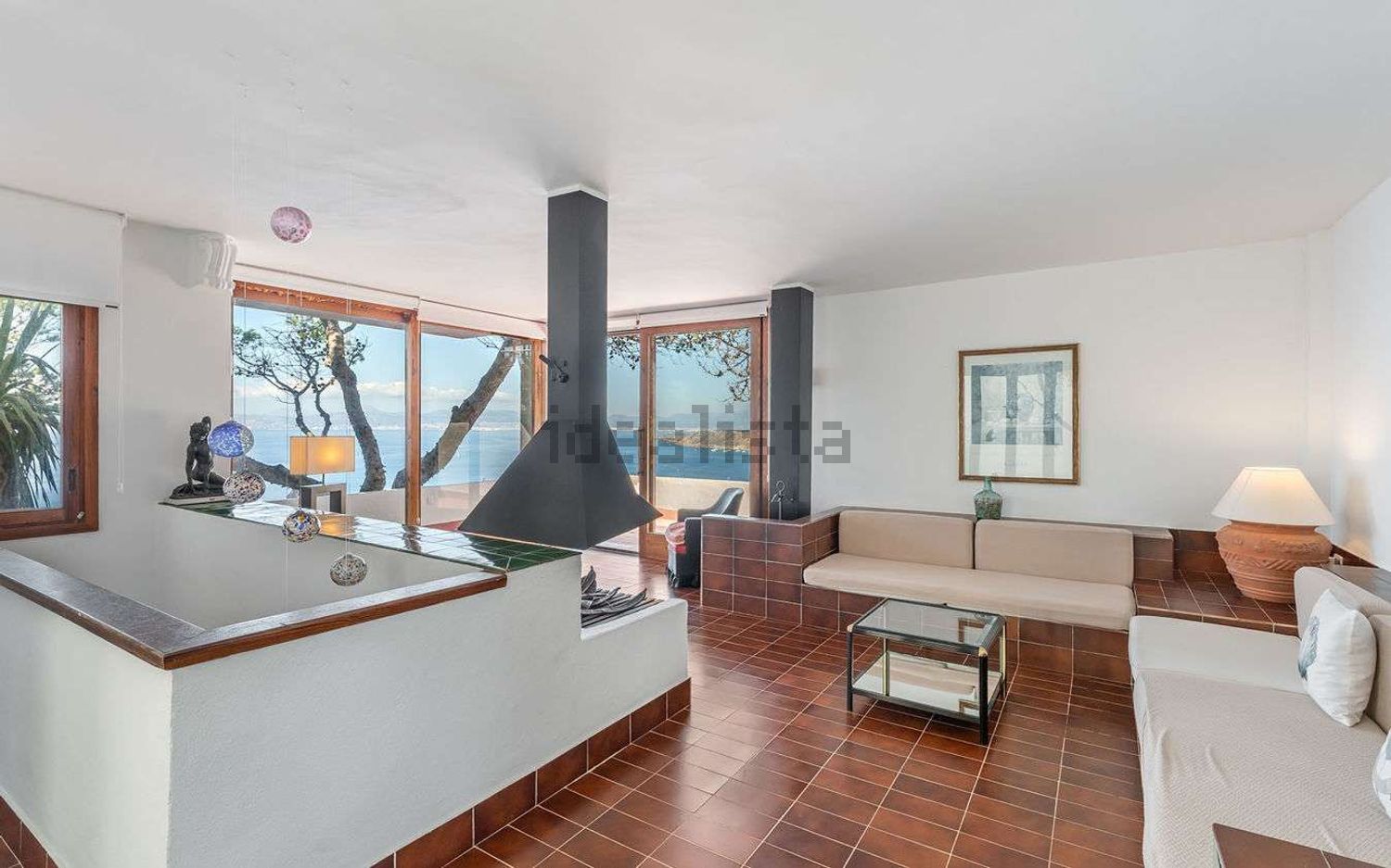Chalet com acesso direto à praia em Llucmajor — Sala
