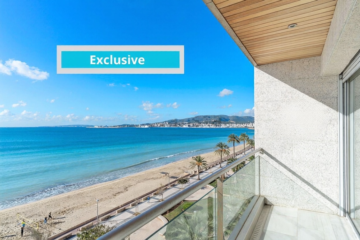 Beachfront flat in Palma de Mallorca