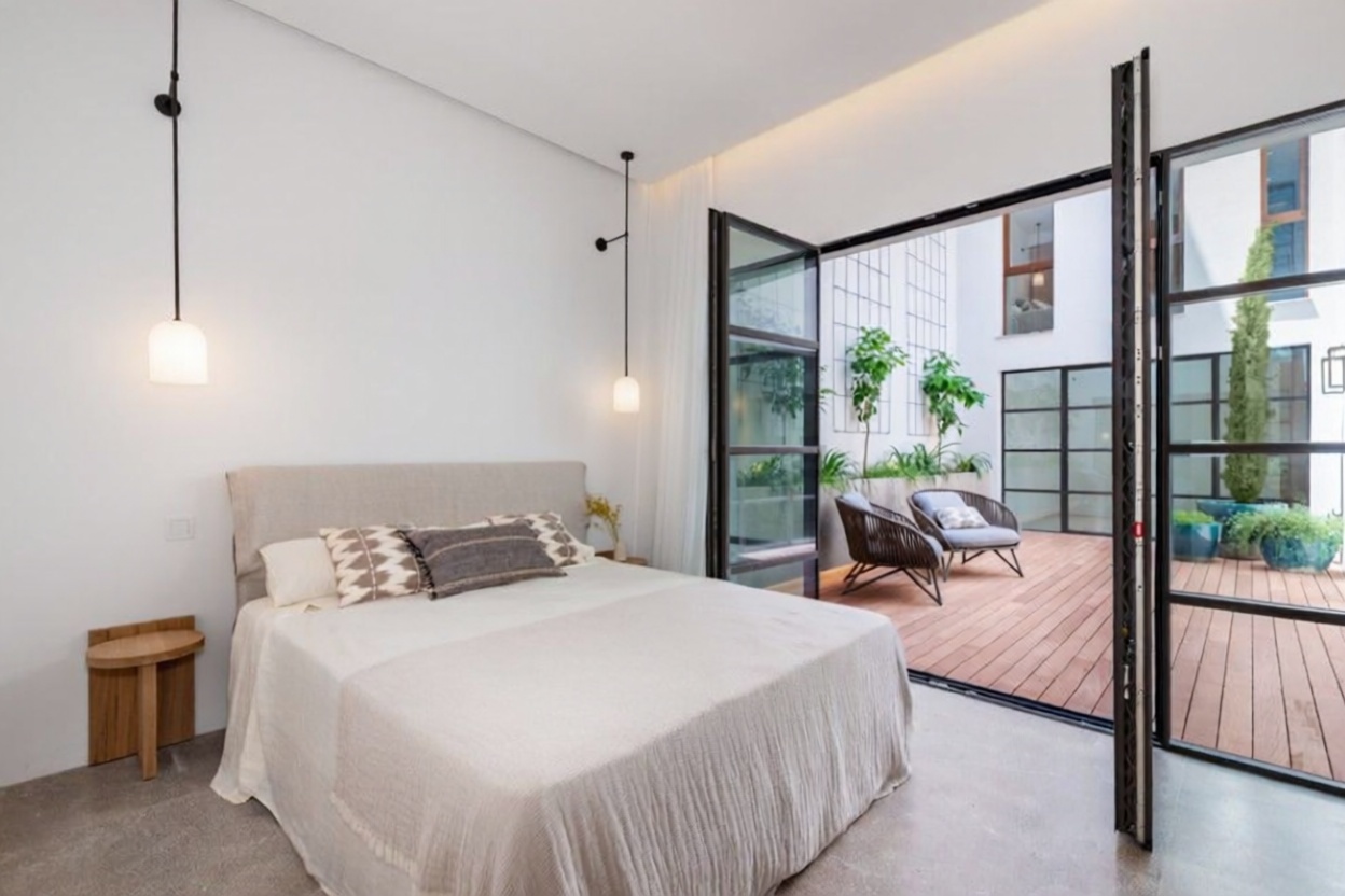 House with direct beach access in Felanitx — Bedroom