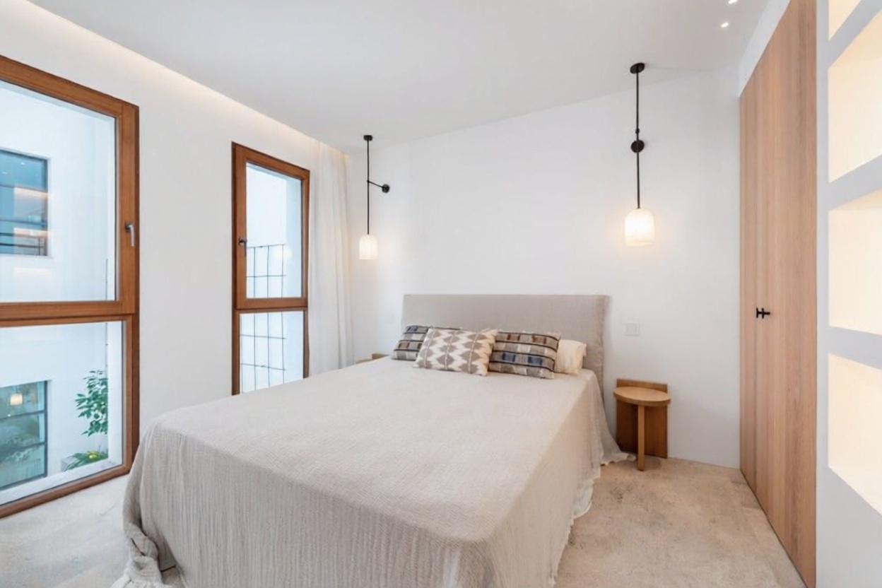 House with direct beach access in Felanitx — Bedroom