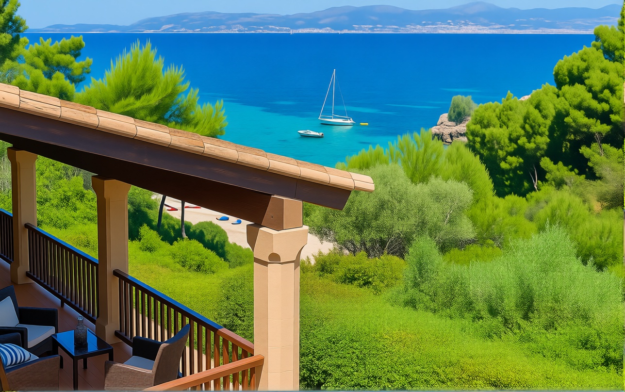 Chalet with direct beach access in Llucmajor