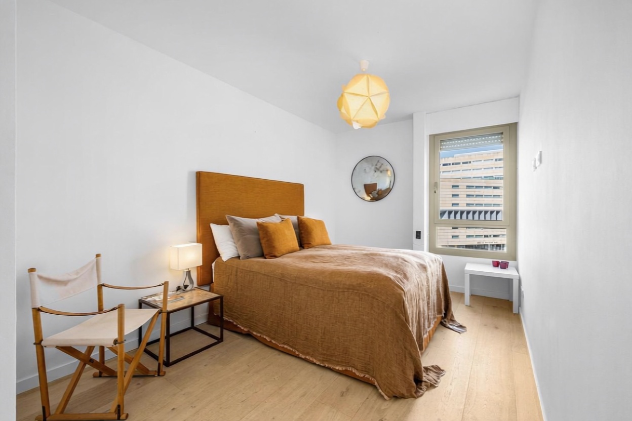 Beachfront flat in Palma de Mallorca — Bedroom