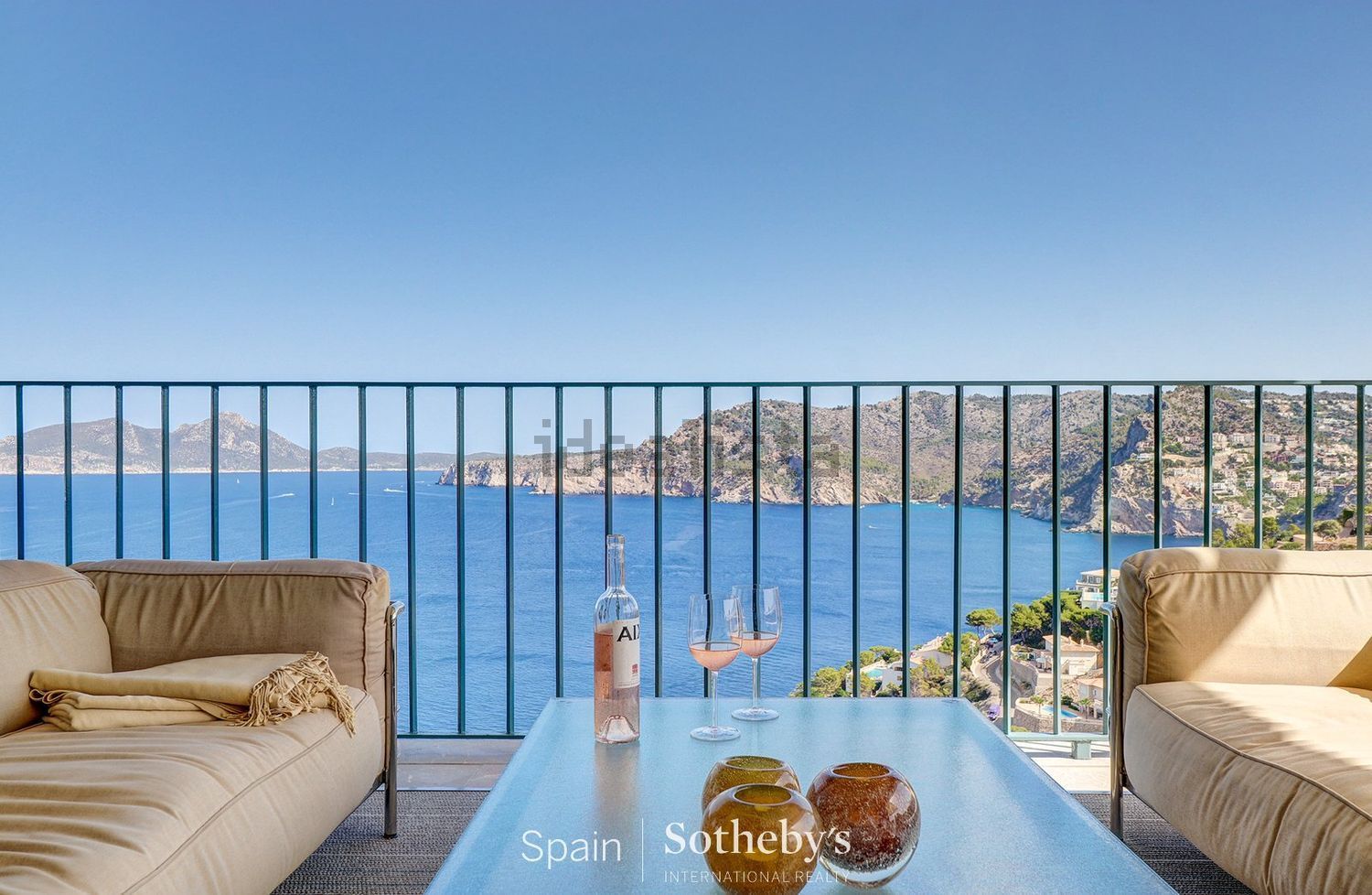 Ático em primeira linha de mar em Andratx — Terraço mar