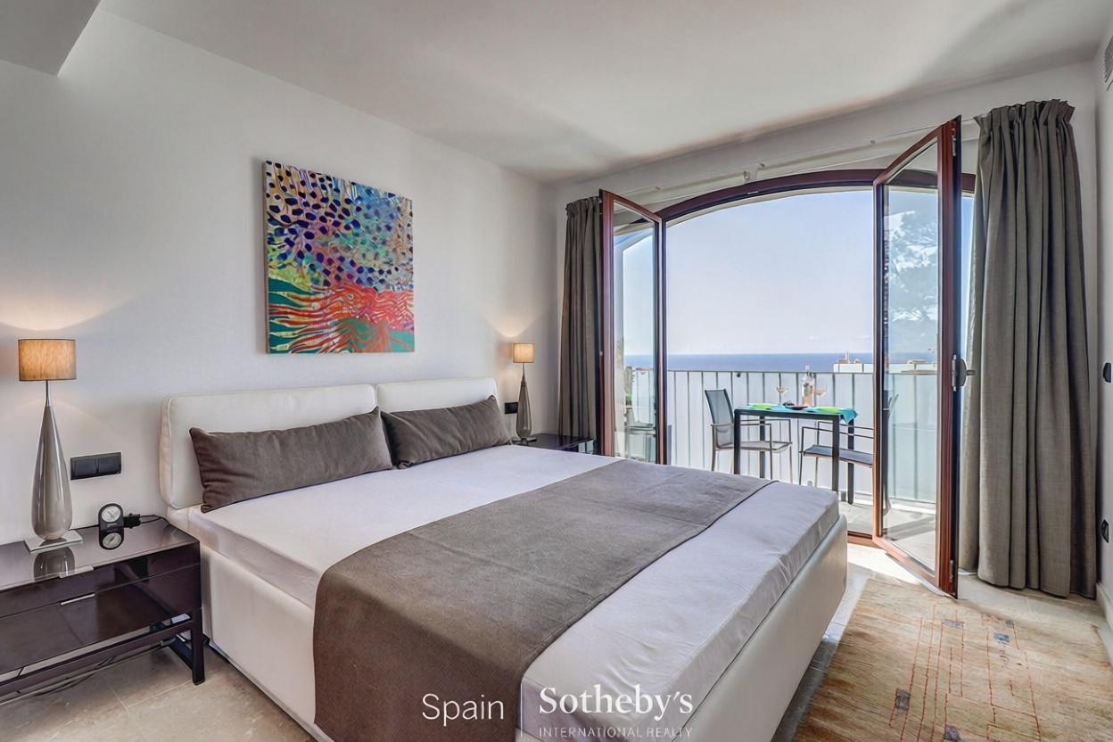 Seafront attic in Andratx — Bedroom
